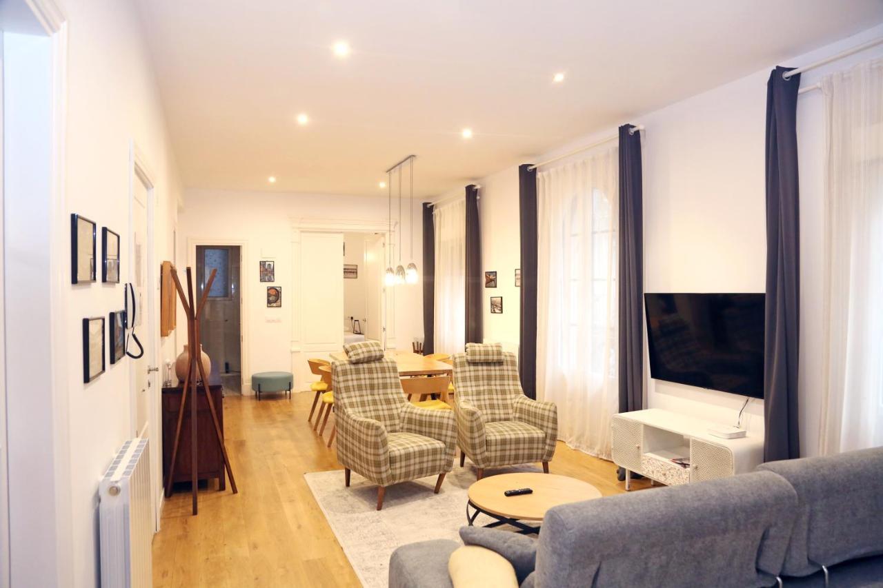 Appartamento Piso Exclusivo Frente Al Casco Viejo Con Parking Gratis Bilbao Esterno foto